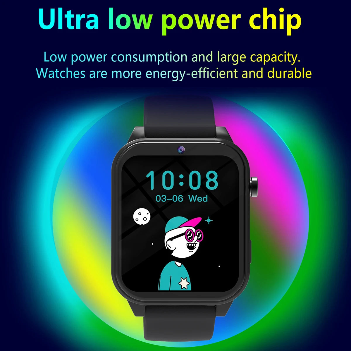 Kids Smartwatch Game Flashlight Toy Waterproof Electronics Touch Screen HD Camera Alarm Children watch Boy Girl Birthday Gift Vue