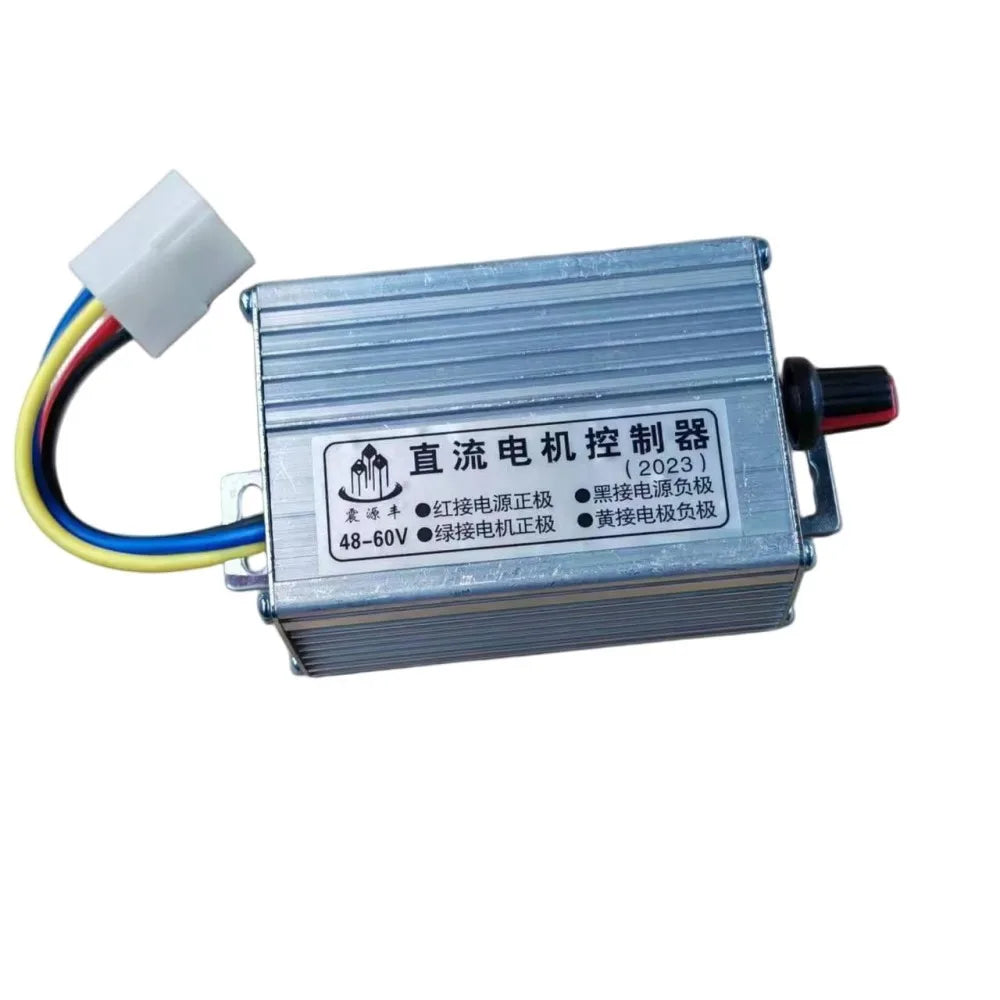 48V-60V DC Electric Motor Speed Regulator 10A DC Motor Speed Governer Brushed Motor Speed Adjustable Switch Motor Controller Vue