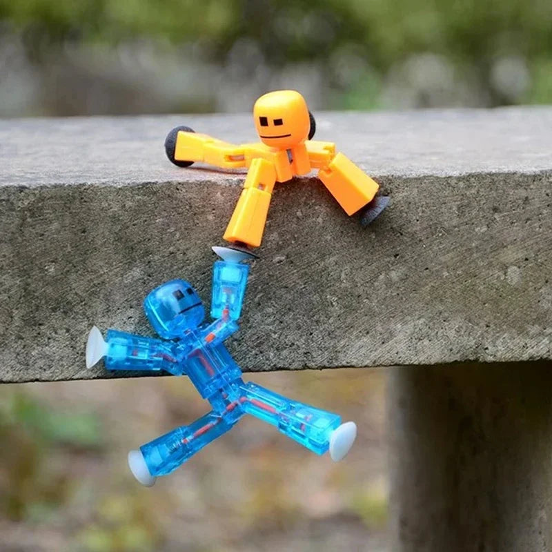Poseable Stickman Action Figure with Suction Cup | DIY Prop Poseable Action Figure Vue
