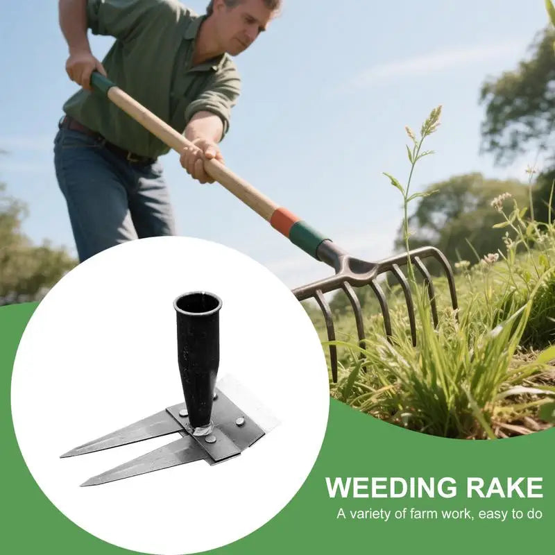 Carbon Steel Garden Hand Rake – 2–7 Tooth Weeding Tool Garden Hand Rake Vue