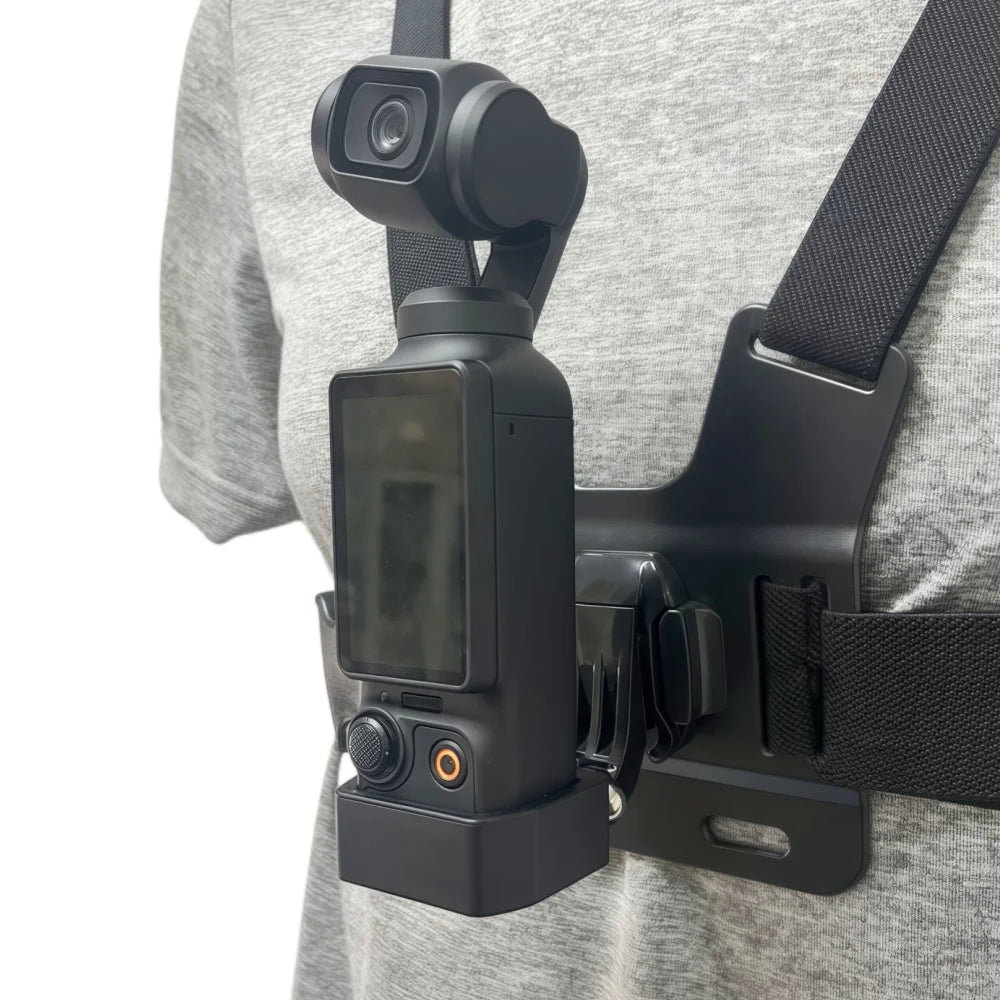 Pocket3 Chest Harness Mount Strap Expansion Adapter Fixed Frame Bracket For DJI OSMO Pocket 3 Action Camera Accessories Vue