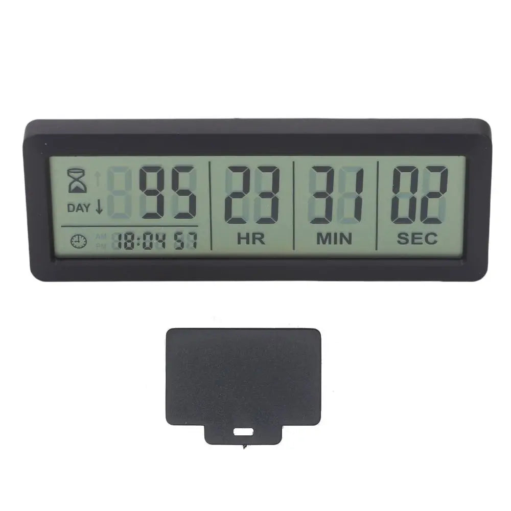 999 Days Digital Countdown Timer Reusable Digital Display Countdown Clock Electronic Time Management Days Timer Baby Date Vue