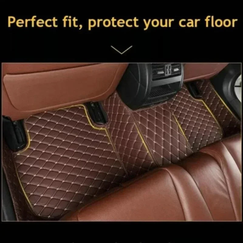 Custom Car Floor Mats for Volkswagen VW Tharu XR 2019-2026 Weather Anti-Slip Liners Interior Accessories Carpet Rugs Trunk Foot Vue