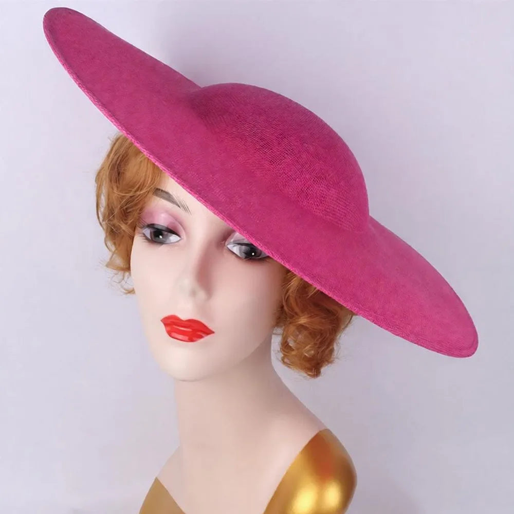 Fashion Fascinators Base DIY Clip Women Wedding Headpiece Big