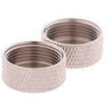 5PCS Dust Cap Cover Damage Protector For N Female / UHF SO239 RF Connector〔CC11〕 Vue one size Silver
