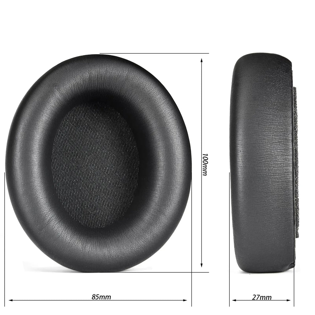 1Pair Replacement Protein Leather Earpads For Beats Studio Pro Wireless Headset Cushion Cover Earmuffs Headphone Accessories New Vue