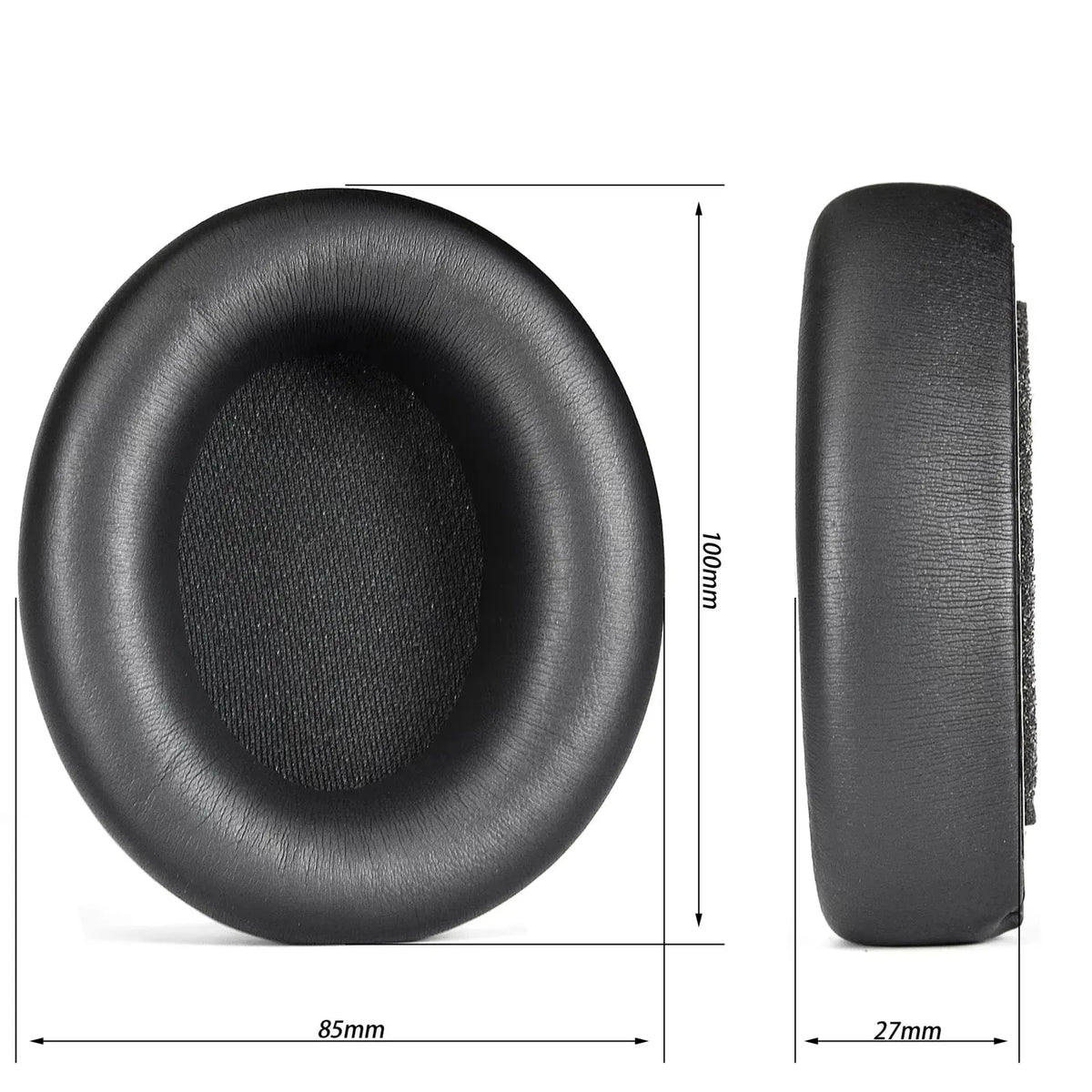1Pair Replacement Protein Leather Earpads For Beats Studio Pro Wireless Headset Cushion Cover Earmuffs Headphone Accessories New Vue