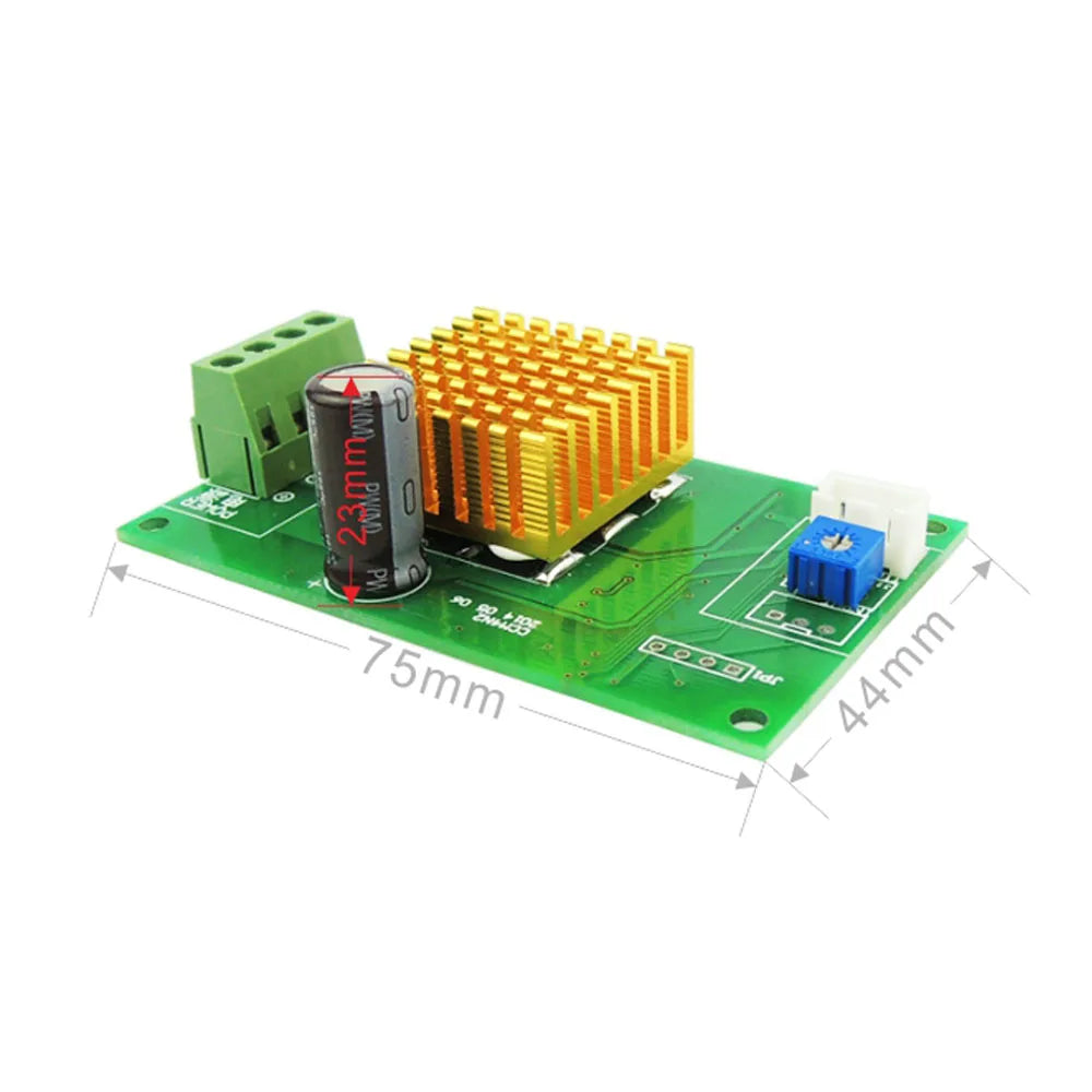 DC Motor Speed Controller DC12-30V 3A Motor Forward and Reverse Controller Speed Adjustable Governer with Rocker Potentiometer Vue