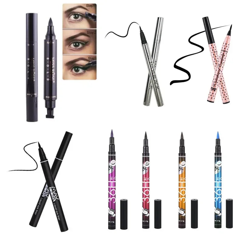 1 PCS Hot Make Up Ultimate Black Liquid Eyeliner Long-lasting Waterproof Eye Liner Pencil Pen Nice Makeup Cosmetic Beauty Tools Vue