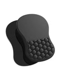 Soft Wrist Pad Mouse Pad Rest Mouse Wrist Support Pad Mousepad Comfortable Relieve Wrist Fatigue for Office Users and Gamers Vue Black