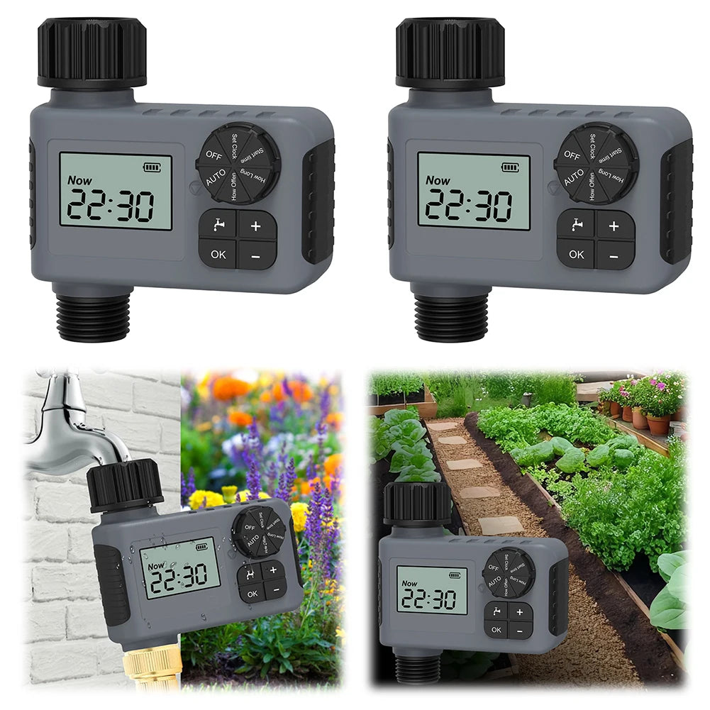 ALLOET Smart Automatic Garden Irrigation Watering Timer Irrigation Watering Timer Vue