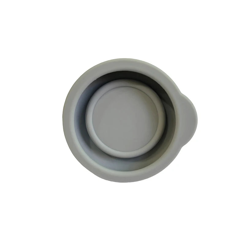 1pcs Silicone Glass Bottle Cap Reusable Leak Proof Caps Lids For Brew & Soft Drink Bottles, Soda & Wine,Dishwasher Safe Vue Gray