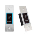Infrared Door Access Exit Switch Embedded Design No Touch Release Button Gate Opener Door Access Control System Entry Touchless Vue 115mm X 40mm X 32mm