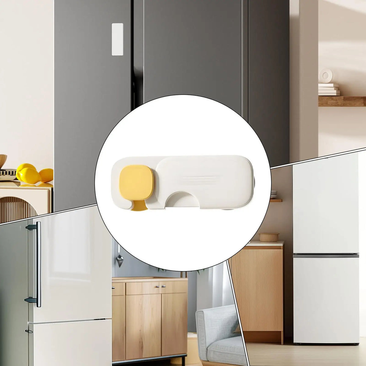 ABS Child Proof Cabinet Locks For Doors Refrigerator Oven Drawer Lock Kids Proofing Freezer Invisible Security Furniture Latches Vue