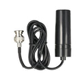 ABKW-Professional Laboratory Electrode Aquarium Hydroponic Spare Laboratory PH Electrode Probe BNC Controller Meter Connector Vue Black