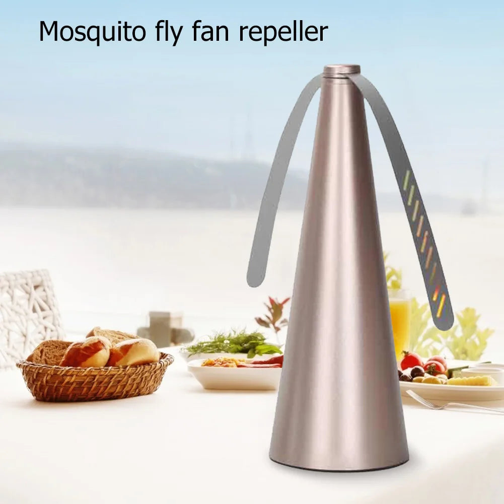 2pcs/1pc Fly Fans for Tables Fly Repellent Fan Table Top Fly Fan for Picnic Restaurant Party Home BBQ Fly Fan Battery/USB Plug Vue