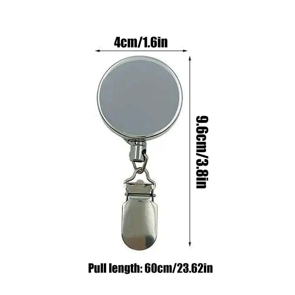 Retractable Self Adhesive Metal Towel Clip Holder Wall Mounted for Kitchen Bathroom RV Apartment Closet No Drilling Removable Vue A