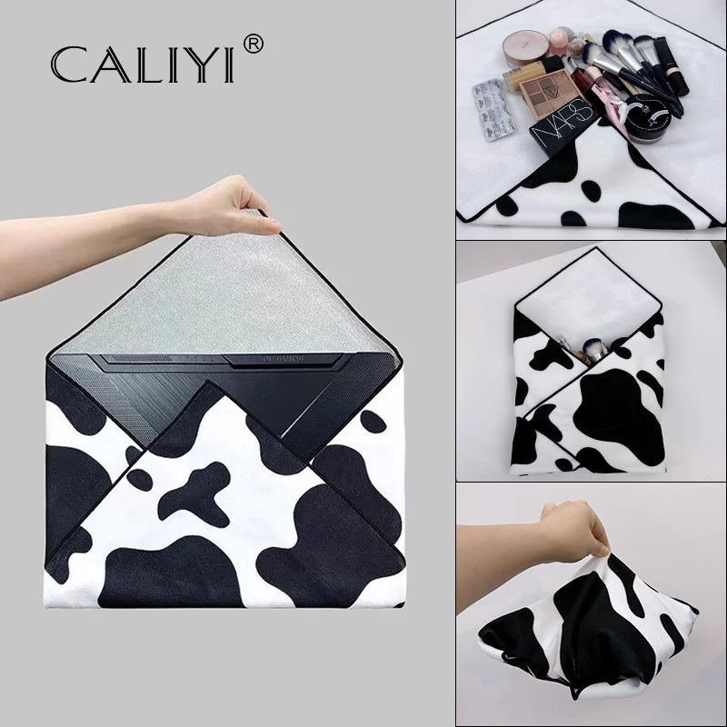 Toiletries Cosmetic Makeup Brushes Storage Bag Cloth Protective Wrap 50cm Universal Magic Self-Adhesive Travel Outdoors Make Up Vue