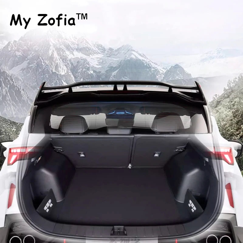 For New Geely Coolray 2023 2024 2025 Car Interior Rear Trunk Storage Baffle Side Bulkhead Tailbox Side Baffle Accessories Vue