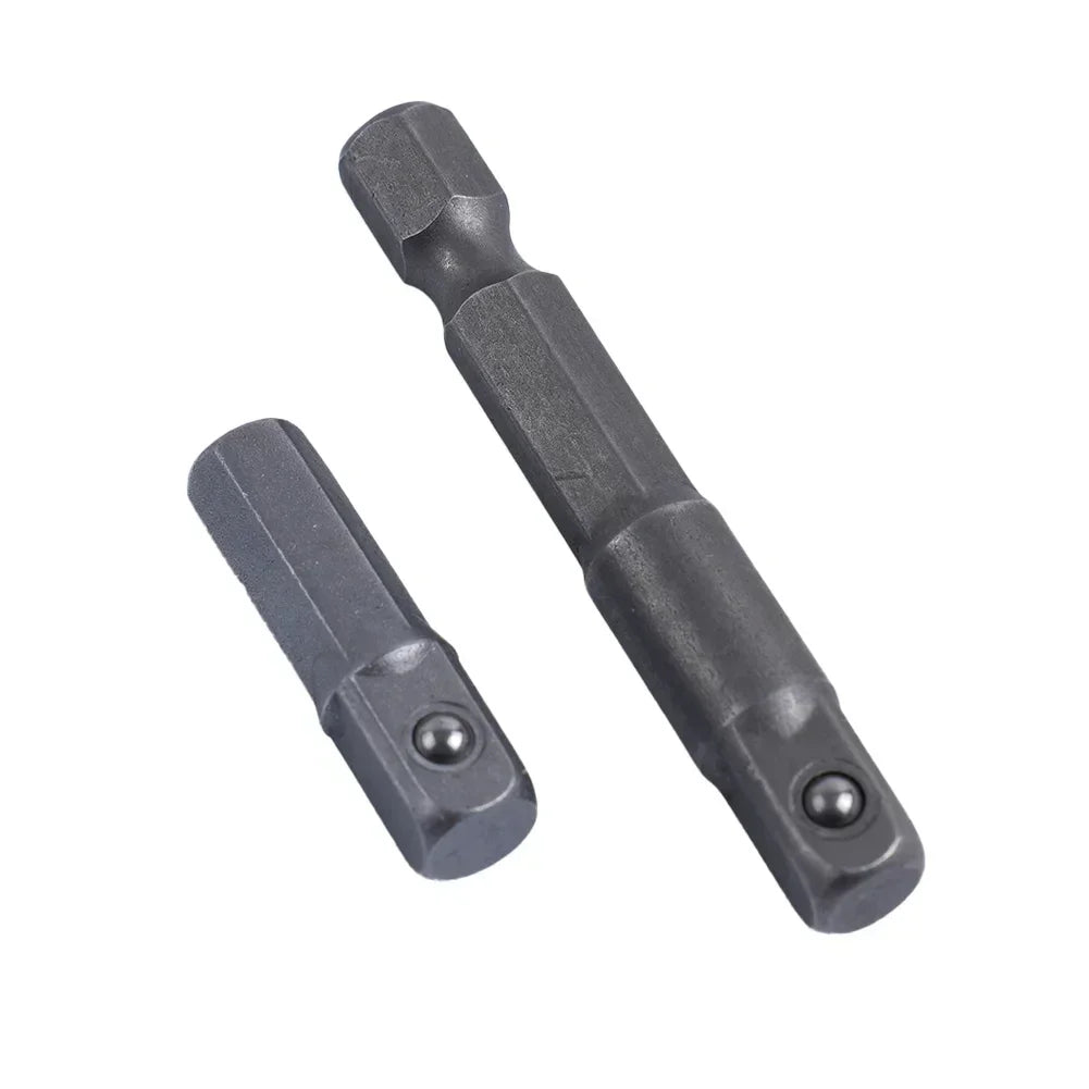 1/4" Hex to 1/4" Socket Adapter Extension Set – 2pcs CrV Socket Adapter Set Vue