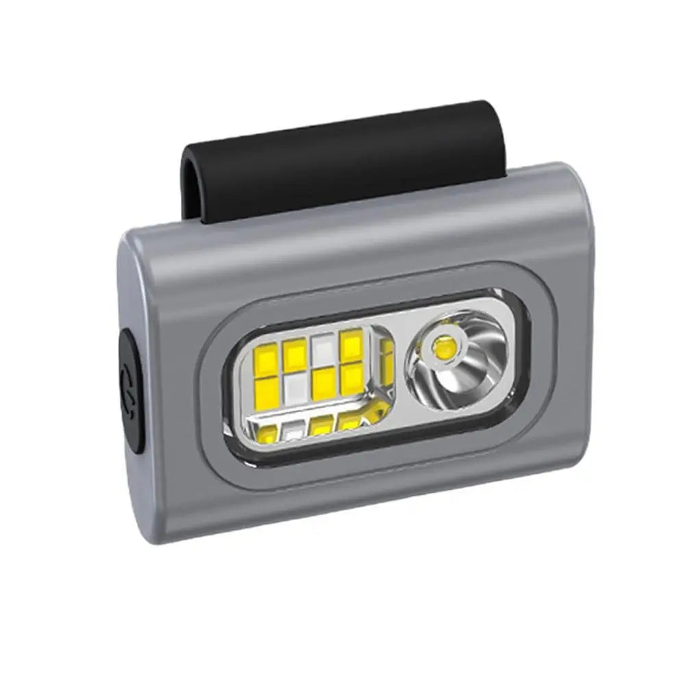 High Brightness COB LED Headlight Camping Visibility Jogging LED Light Safety Magnet Clip On Running Light Fishing Vue