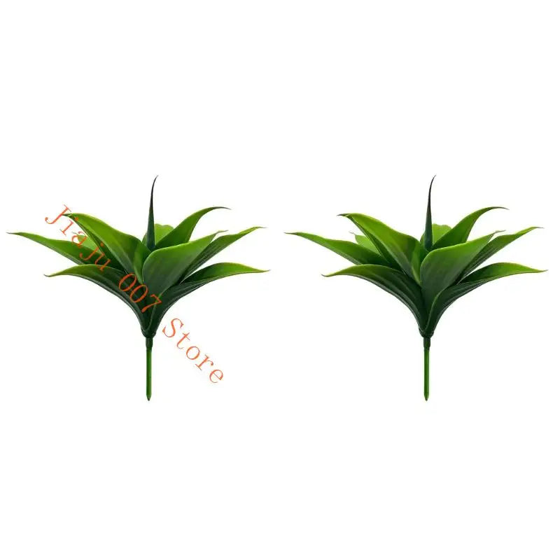 Large Artificial Agave Succulent – Autumn Faux Plant for Home & Office Artificial Succulent Plant Vue 12 pieces of green CN