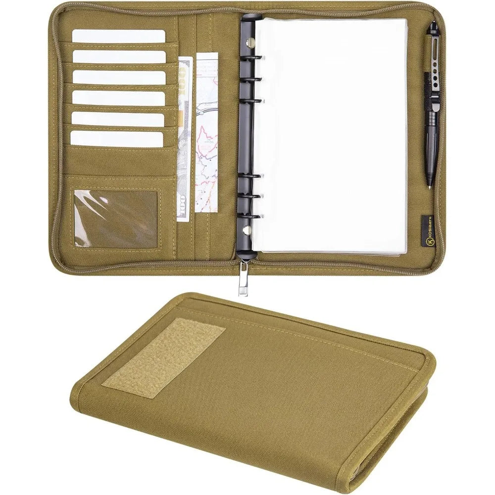 Tactical Stationery Outdoor Tactical Notepad Loose-leaf Removable A5 Notebook Case Vue