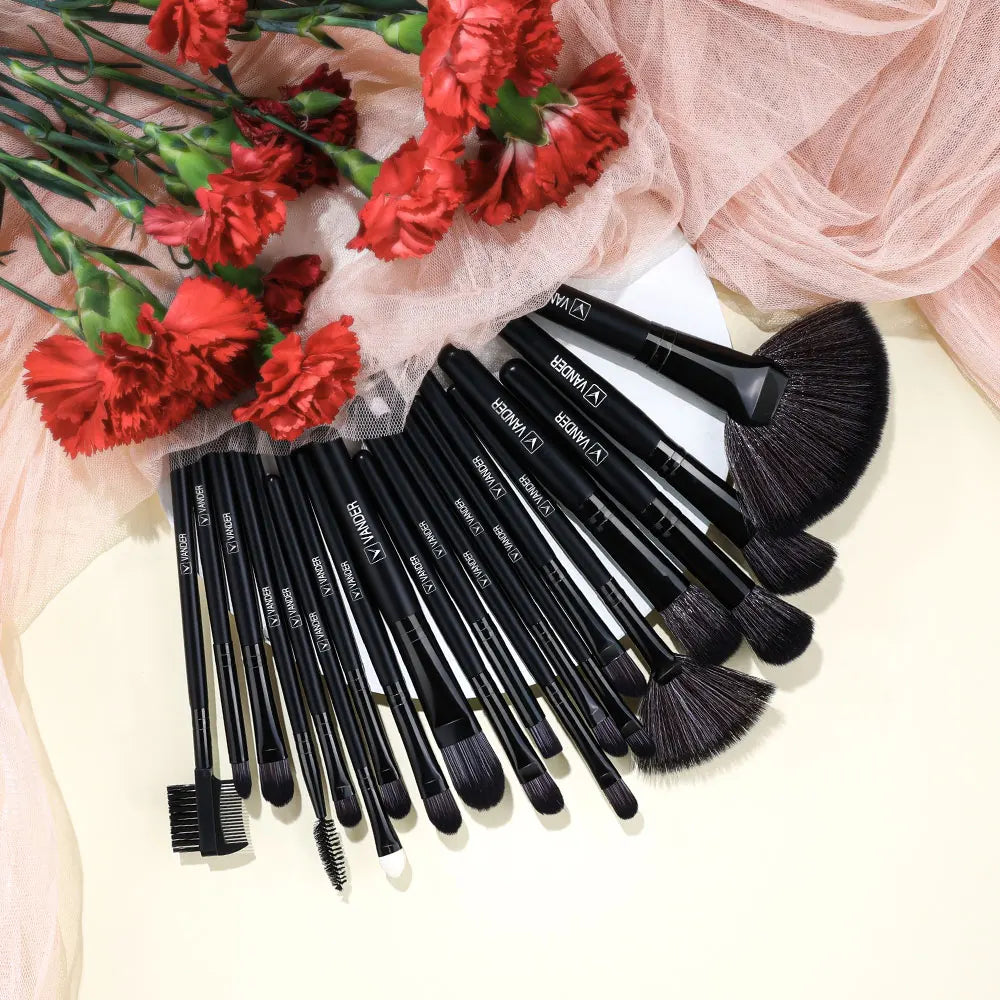 New Makeup Brushes Set Foundation Powder Contour Blush Concealer Eyeshadow Blending Highlight Eyeliner Brushes Fast Shipping Vue
