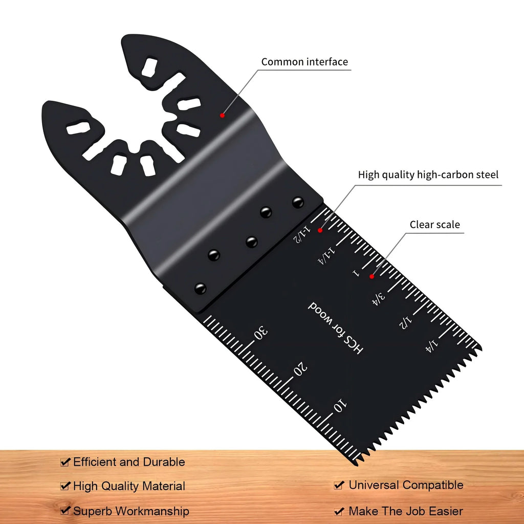 6/9pcs Bi-metal Oscillating Tool Multi-function tool saw blades for wood/metal/plastic/tail cutting Vue