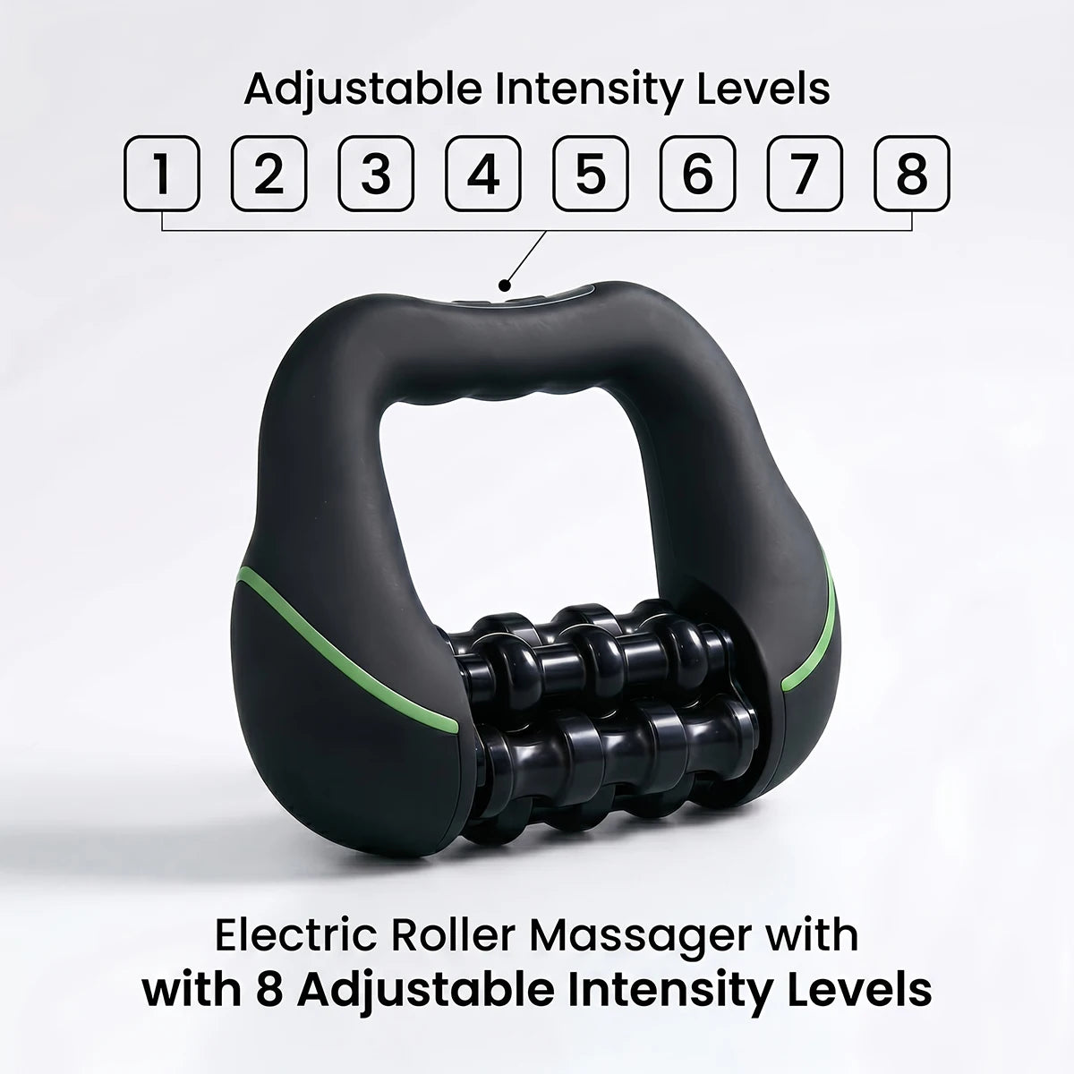 Electric Rolling Percussive Massager | 8-Speed Rechargeable Percussive Massager Vue