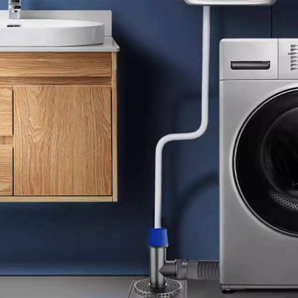 Multi-functional Floor Drain Adapter Universal Tee Joint Sink Elbow Pipe Connector Anti-odor Drain Filter Sewer Connector Vue