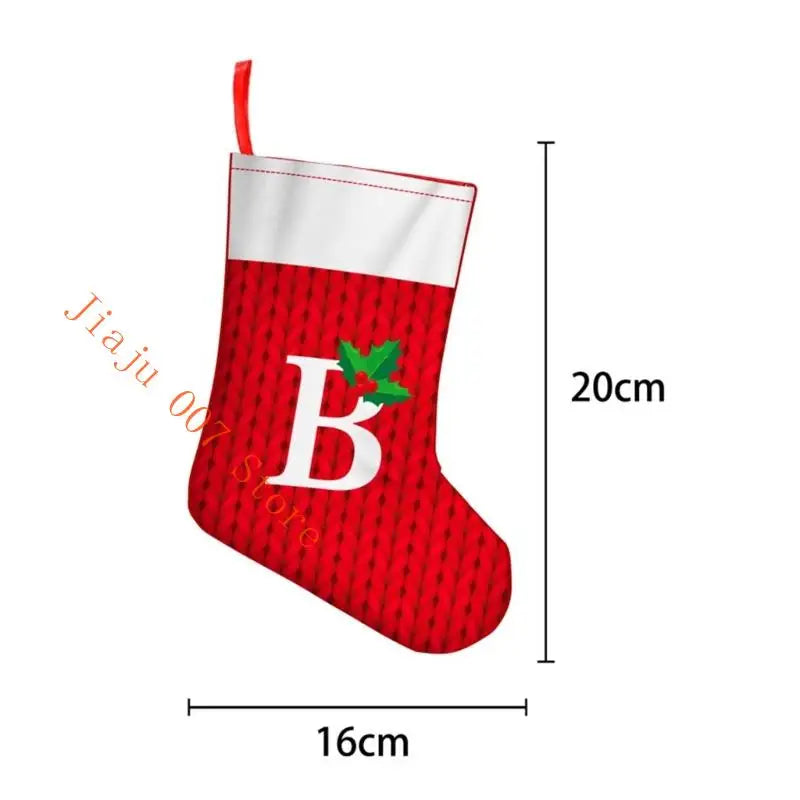 Large Christmas Stocking – Hanging Holiday Sock for Mantel & Tree Christmas Stocking Vue