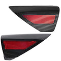 Car Rear Door Side Reflector Cover Charging Port Cover Tail Light Cover Trim for Tesla Model 3 Y 2017-2023 110078199D 108485499J Vue Left and Right