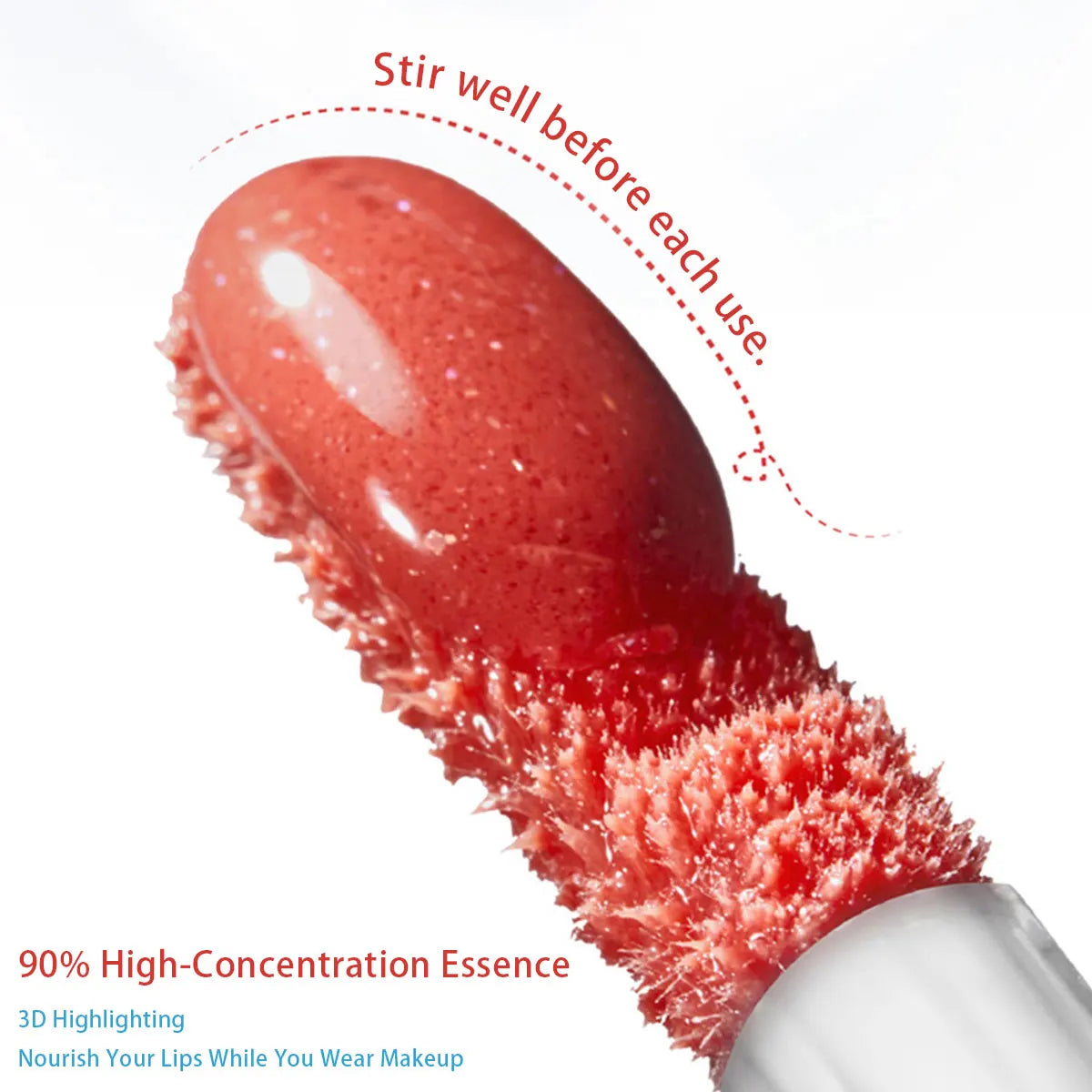 Giricult Unreal Lip Gloss J8 Series,Lightweight & Non-Sticky,Plumping Effect,Long-Lasting Moisture,Lip Brightening,Holiday Gift Vue