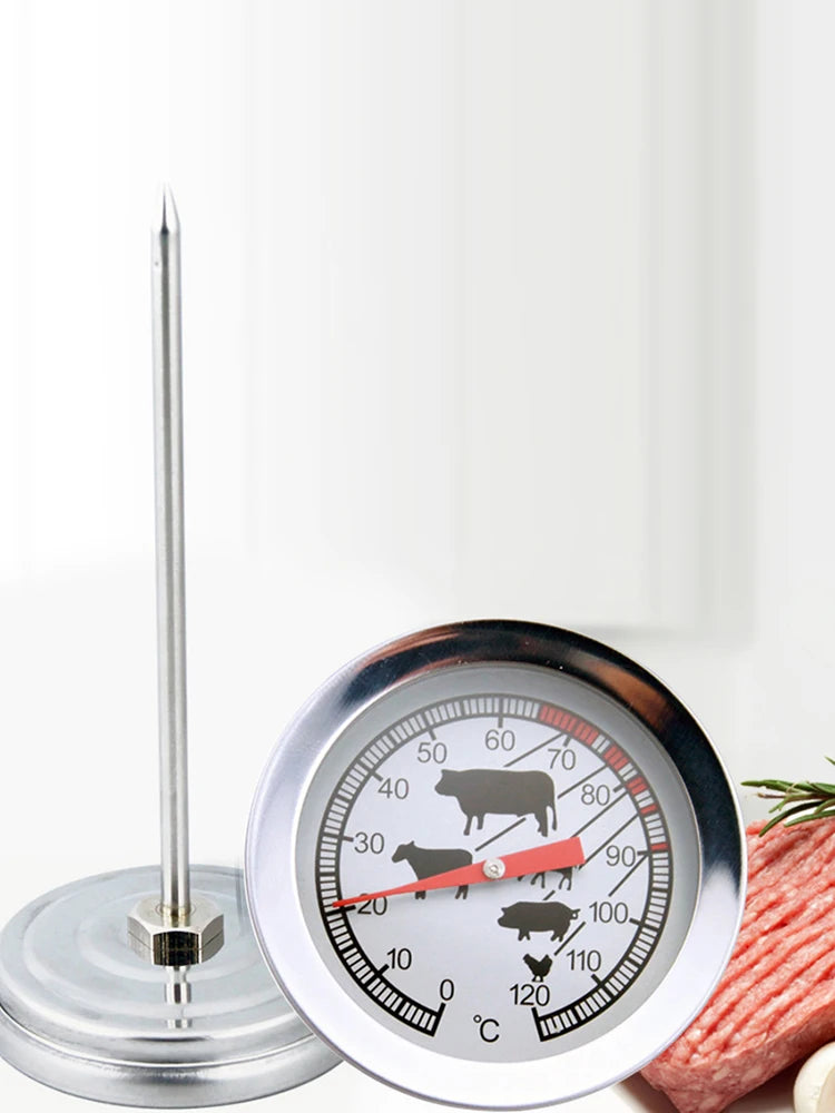 Instant Read Dial Thermometer – Stainless Steel Deep Fry & Meat Kitchen Thermometer Vue