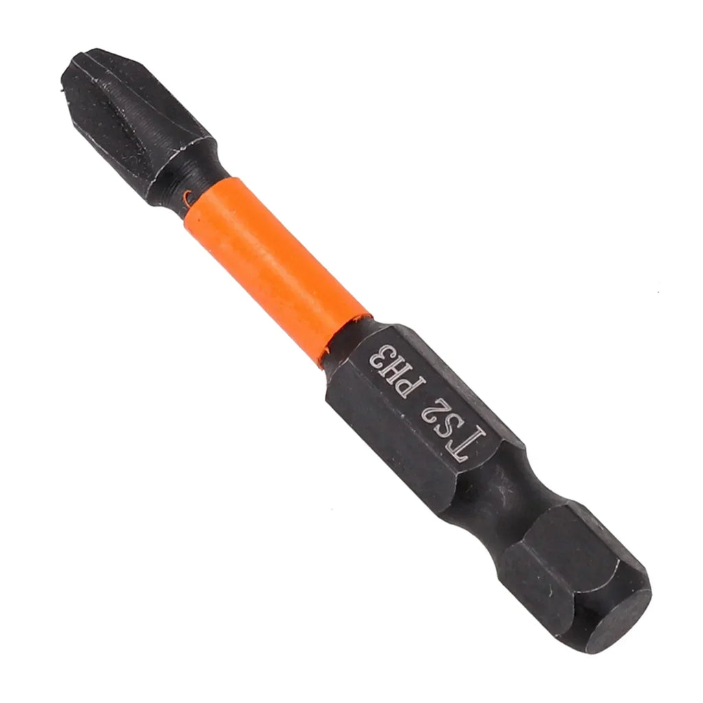 50mm Magnetic Screwdriver Bit 1/4" Hex | PH PZ Drive Types Screwdriver Bit Vue