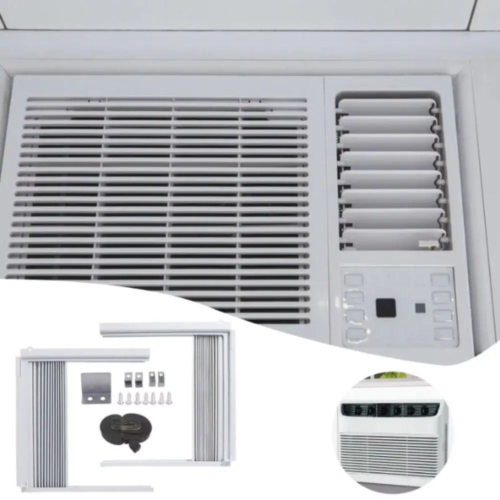 ABS Material Window Air Conditioner Side Panel Foldable Design Dustproof Function Air Conditioner Baffle Heat Insulation Vue