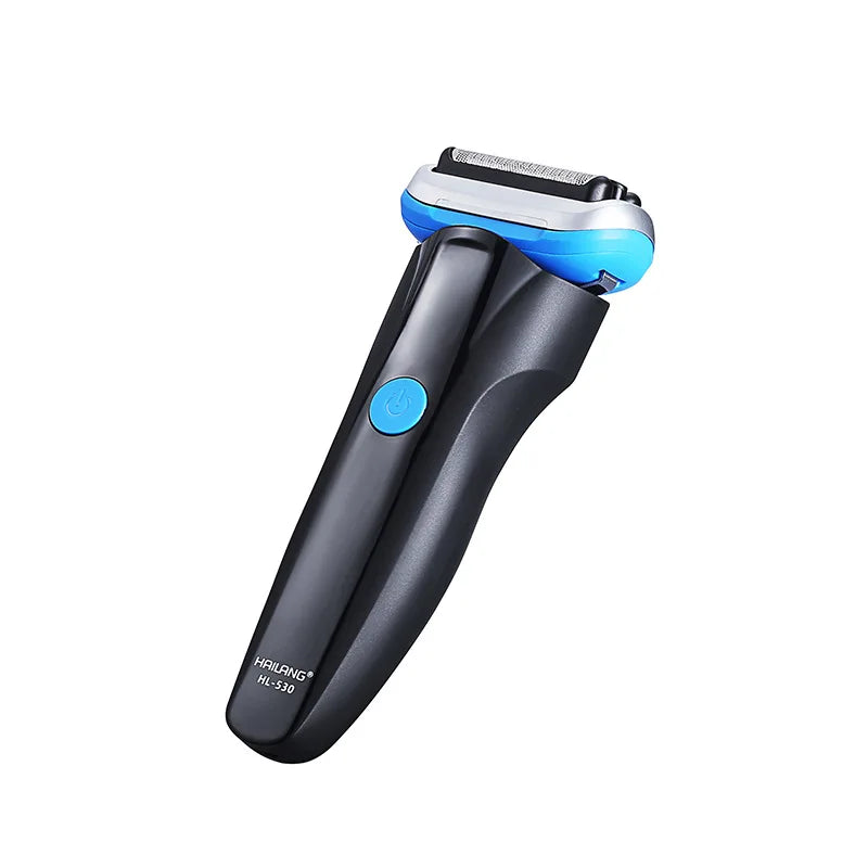 Reciprocating Electric Shaver Fully Waterproof and Quick-charging Portable Facial Grooming Trimmer Wet and Dry Shaver USB-C Port Vue