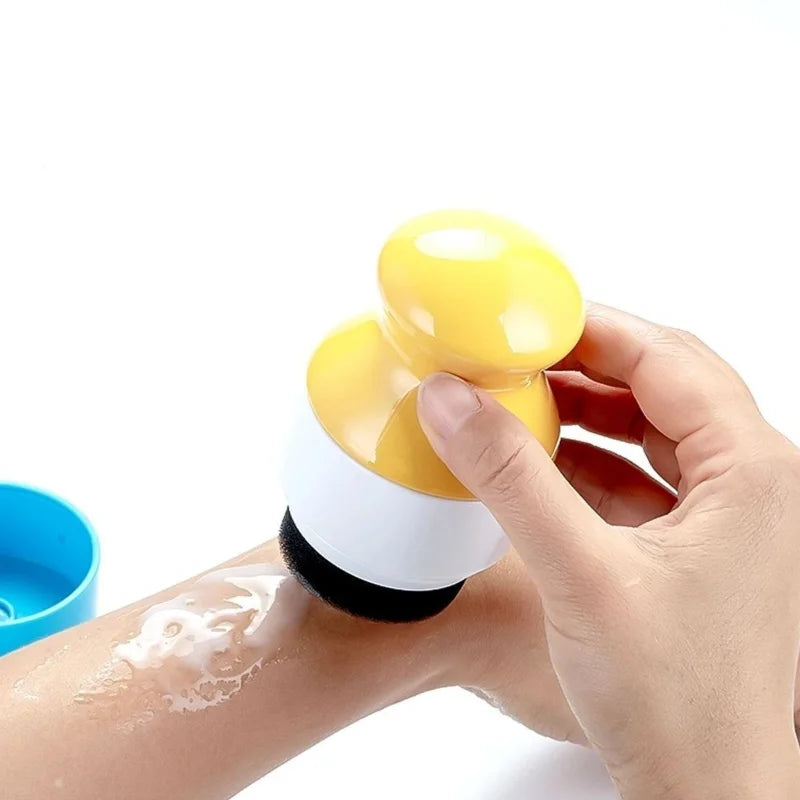 Fish-Shaped Refillable Sunscreen Applicator Roll-On Sponge Bottle Sunscreen Applicator Vue