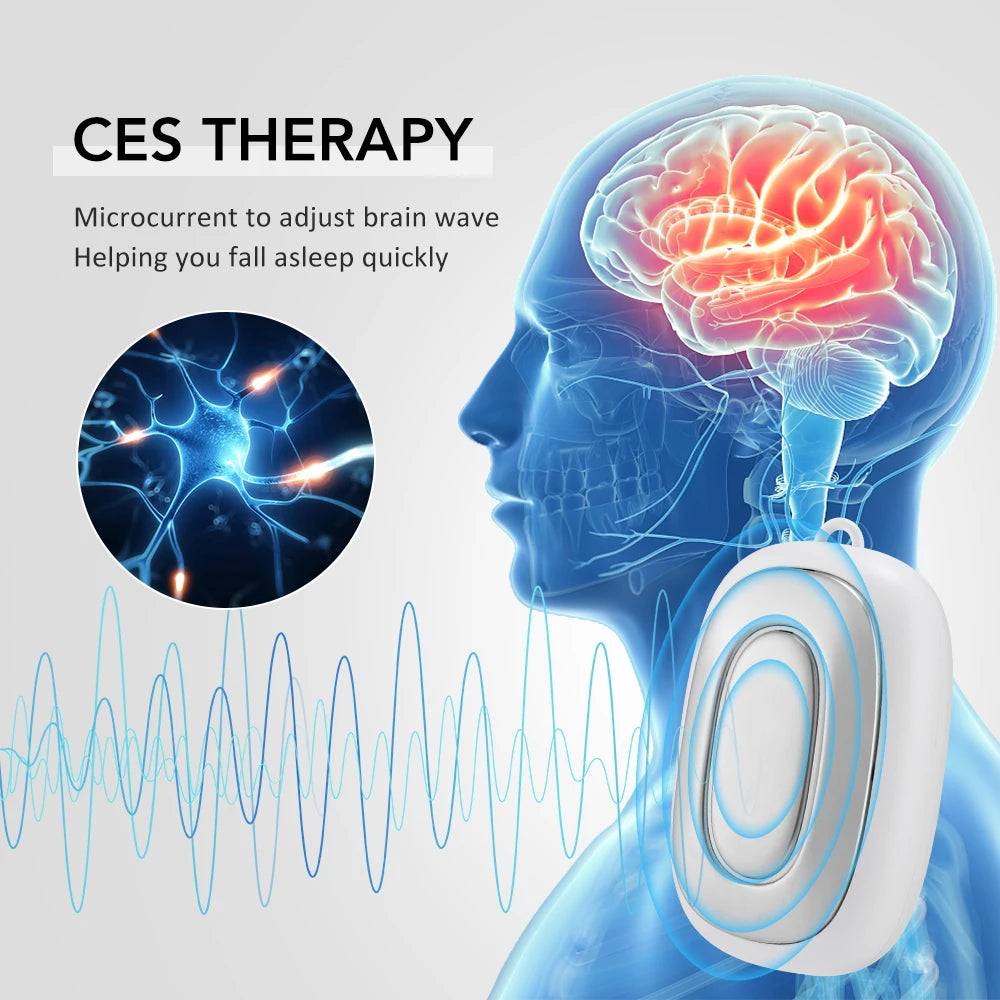 Handheld CES Sleep Aid Device EMS Ear Clip Smart Sleeper CES Sleep Aid Device Vue
