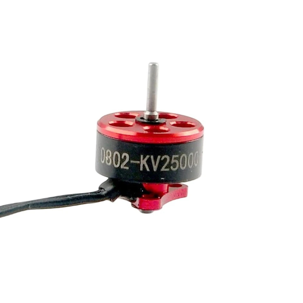 D0802 Brushless Motor 16000KV 19000KV 25000KV 1.0mm Shaft 9N12P 1-2S Lipo for 65-85mm FPV Quadcopter Frame Replacement Motor Vue