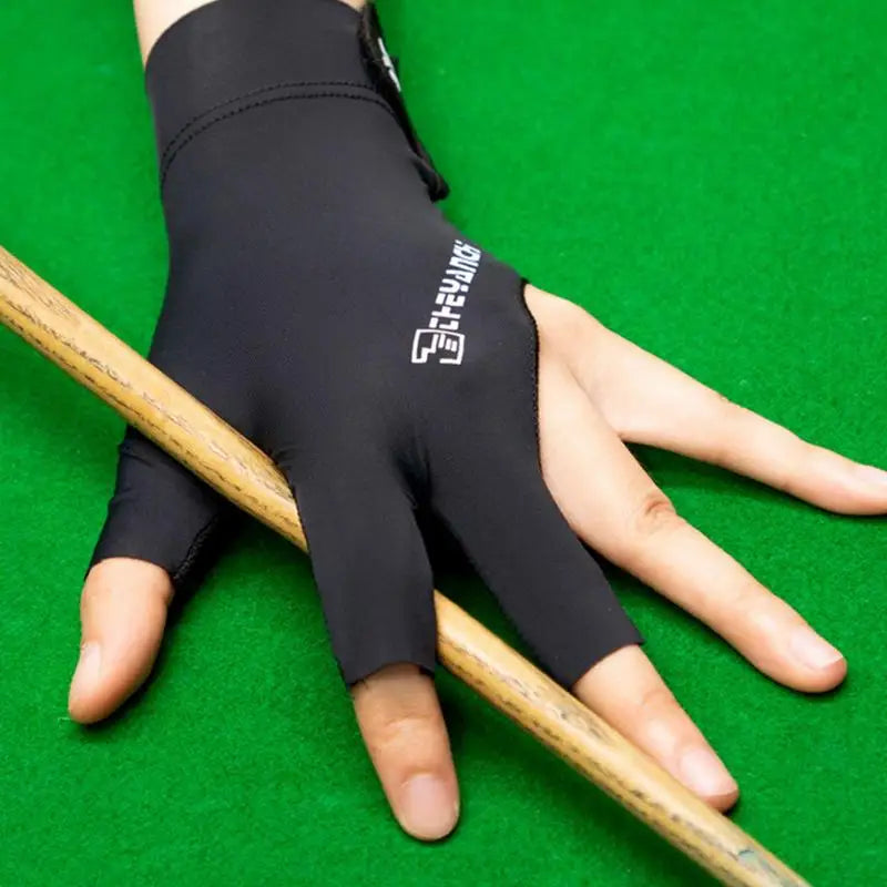 Three-Finger Billiards Glove | Non-Slip Pool & Snooker Glove Billiards Glove Vue