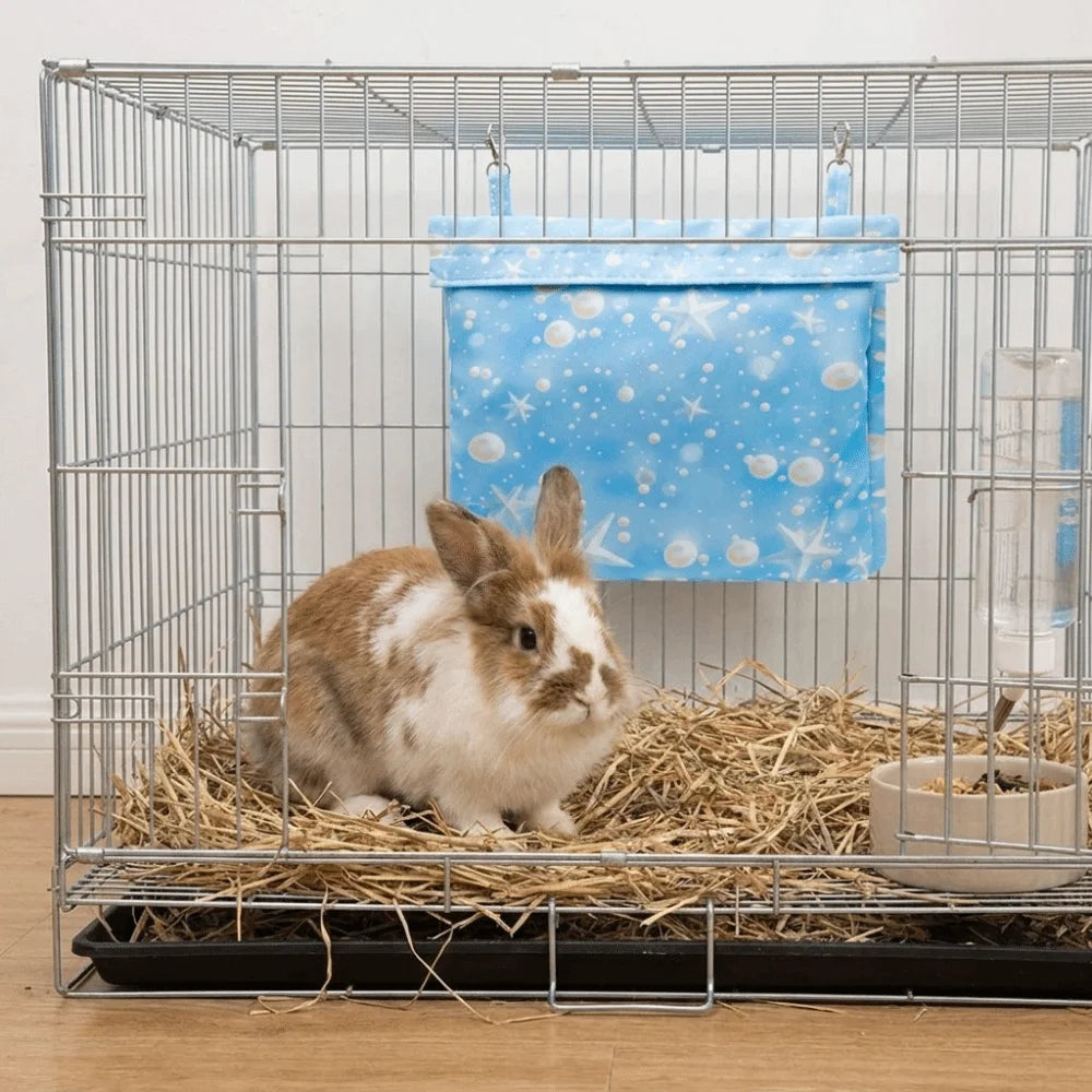 Waterproof Pet Cage Ice Pack Cartoon Pattern Insulated Pet Cooling Pouch with Ice Box Bite Resistant Vue