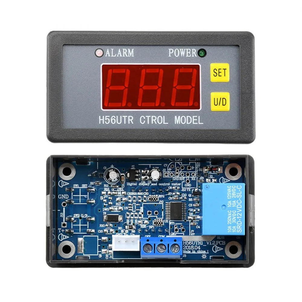 H56UTR Digital Time Delay Relay Module DC12V DC24V Cycle Timing Trigger Switch for Water Pump Motor Delay On Off Time Controller Vue