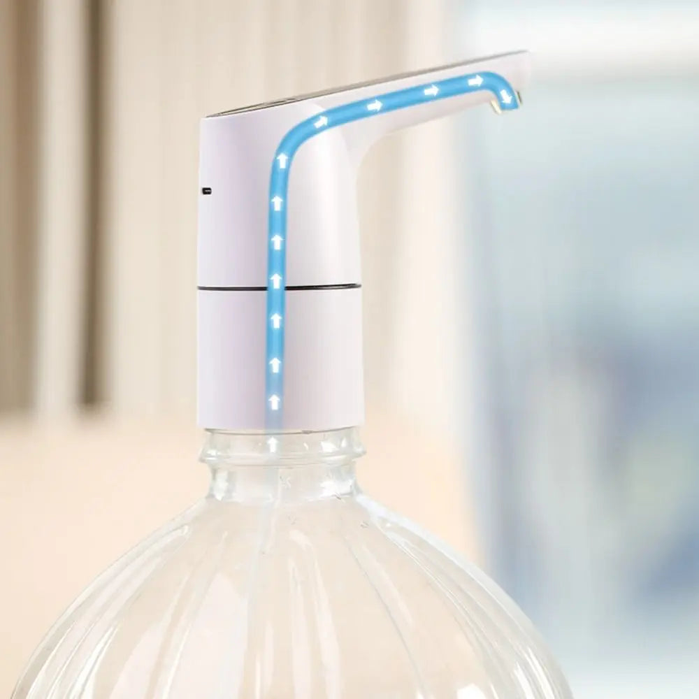 Low Noise Electric Water Bottle Pump USB Charging Long Battery Life Gallon Bucket Water Dispenser Wireless Quantitative Vue