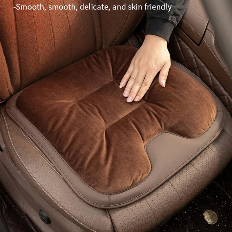 RAYFONE Flannel Car Seat Cushion Anti-Slip Winter Warm Pad Car Seat Cushion Vue