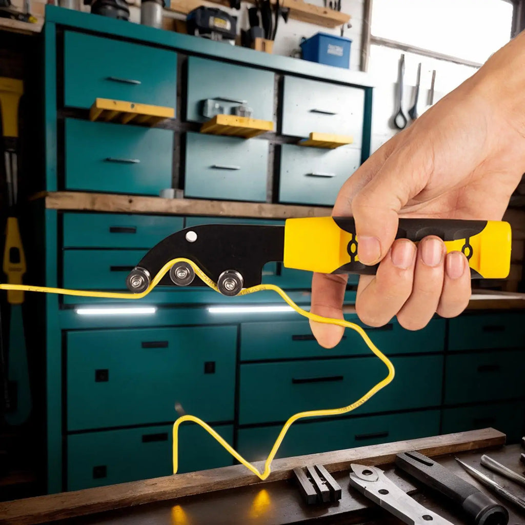 Portable Metal Wire Straightener Tool Manual Wire Straightener, Electrical Box Terminal Paralleling Straightener Angle Adjuster Vue