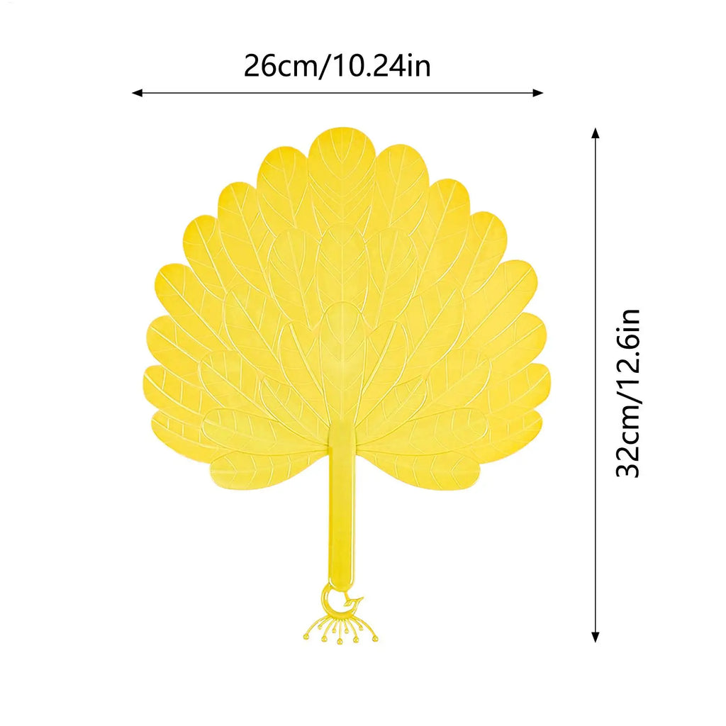 Portable Handheld Fan Tail Shape Cooling Tool Party Props Cooling Fan for Travel Outdoor Office Home Performance Camping Party Vue