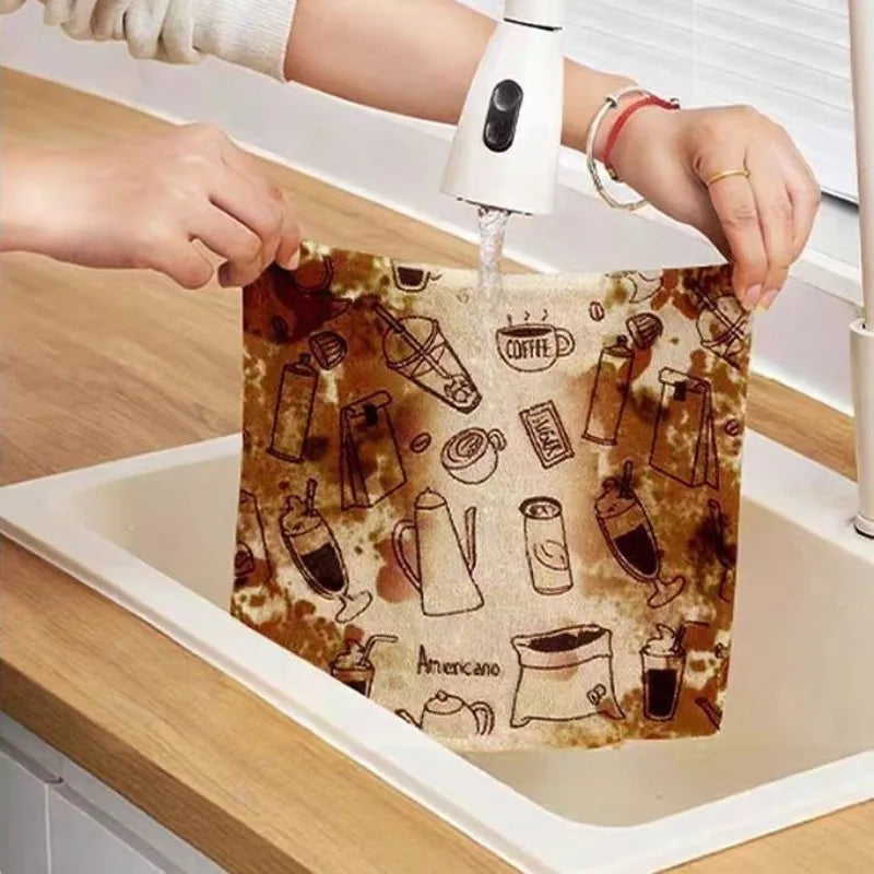 Pull Apart Microfiber Roll Towels Reusable Lint Free for Car Washing Kitchen Cleaning Oil Absorbent Dishcloth Wipes Vue