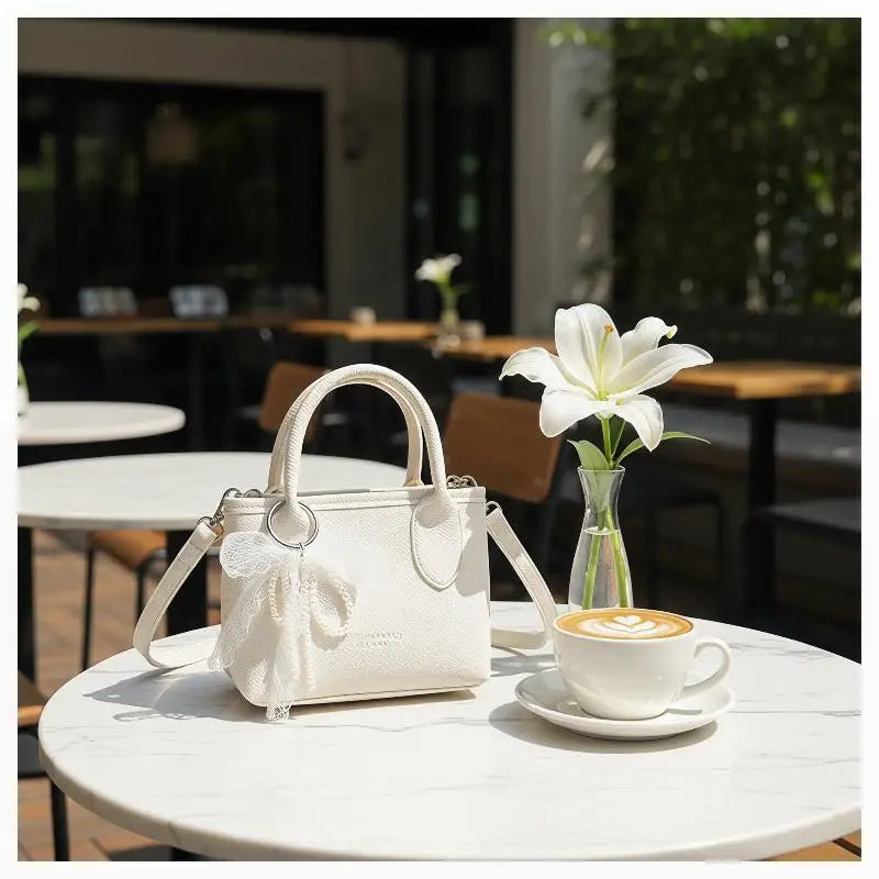 Simple Square Shoulder Bags Women Solid Versatile Ladies Crossbody